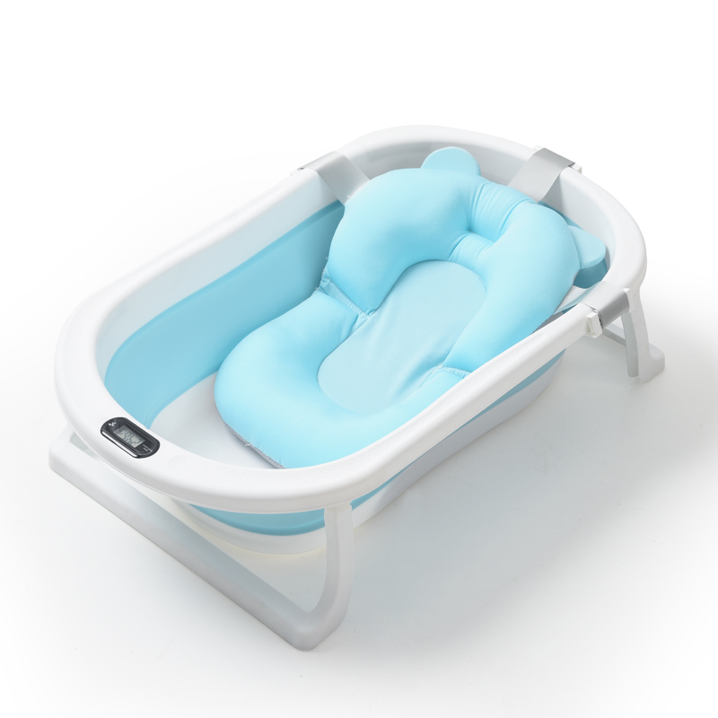 Foldable Baby Bathtub with Thermometer