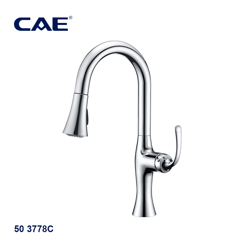 Single-lever pull-down kitchen faucet 50 3778C