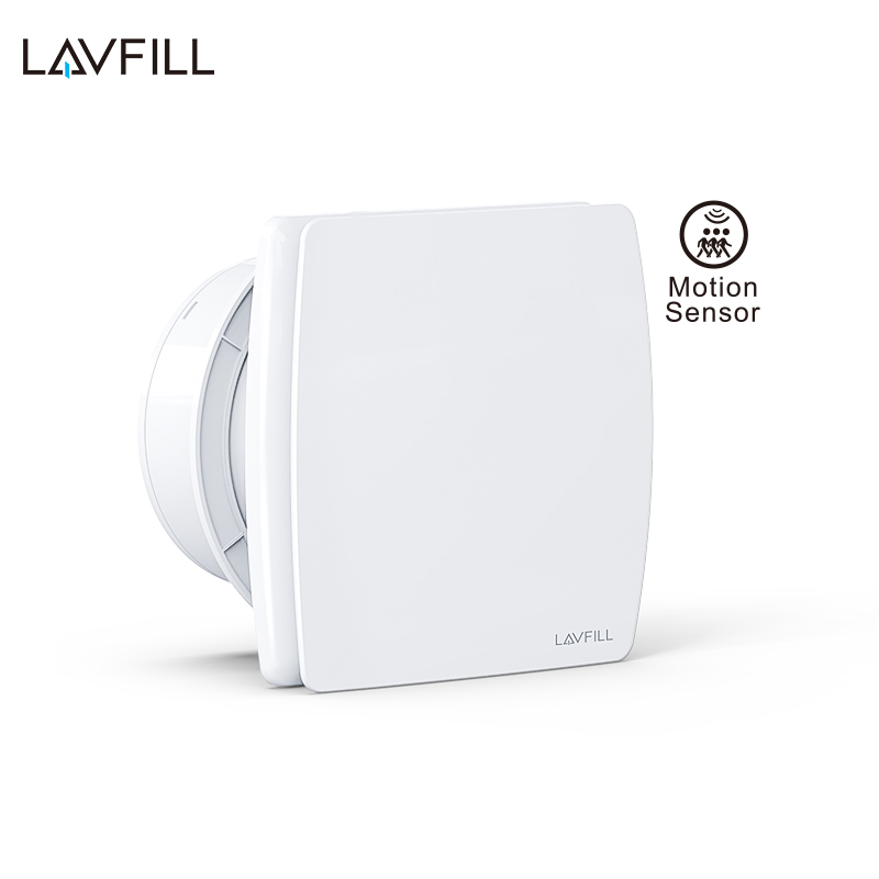 220V Electric Wall Mount Kitchen Exhaust Fan Ventiladores De Techo With Motion Sensor
