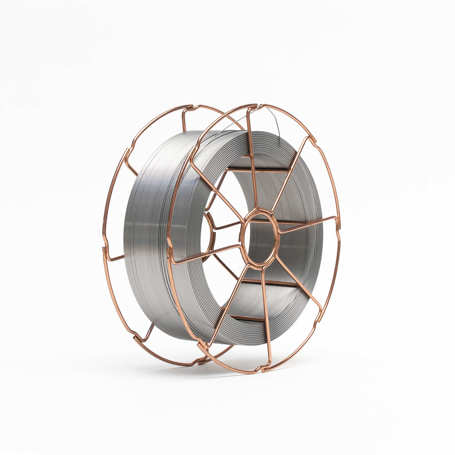 Non-copper coated welding wire