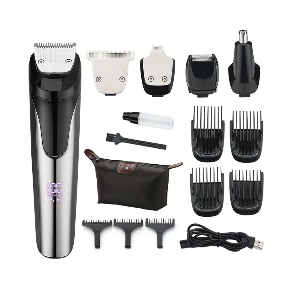 Factory Supplied Electric Hair Clipper Price Barber Hair Clipper Rechargeable Cordless Hair Trimmer