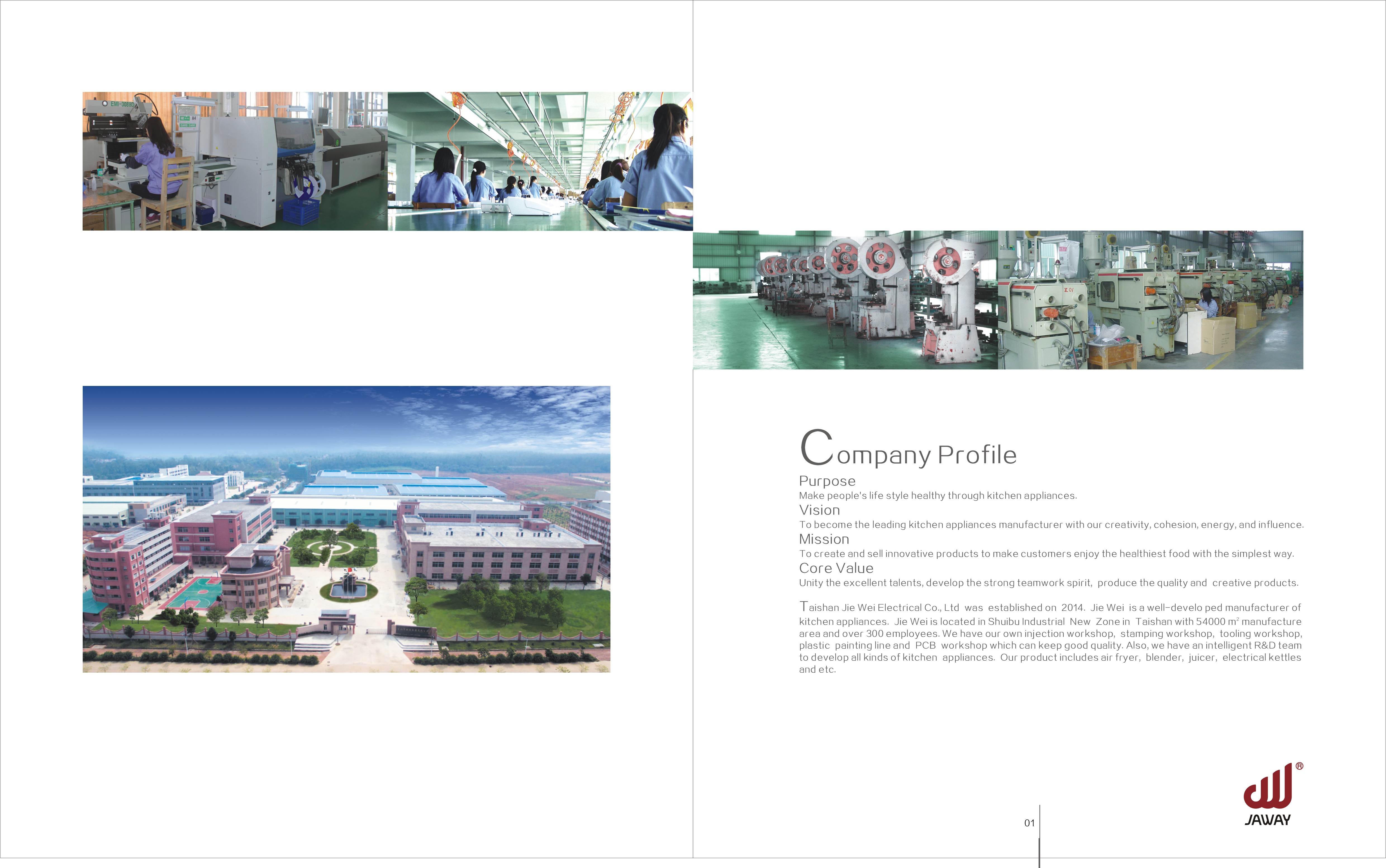 Taishan Jiewei Electrical Appliances Co., Ltd. – plato de cerámica 1