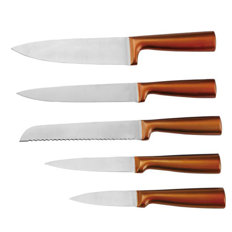 Hot sale 5pcs hollow handle kitchen knife set