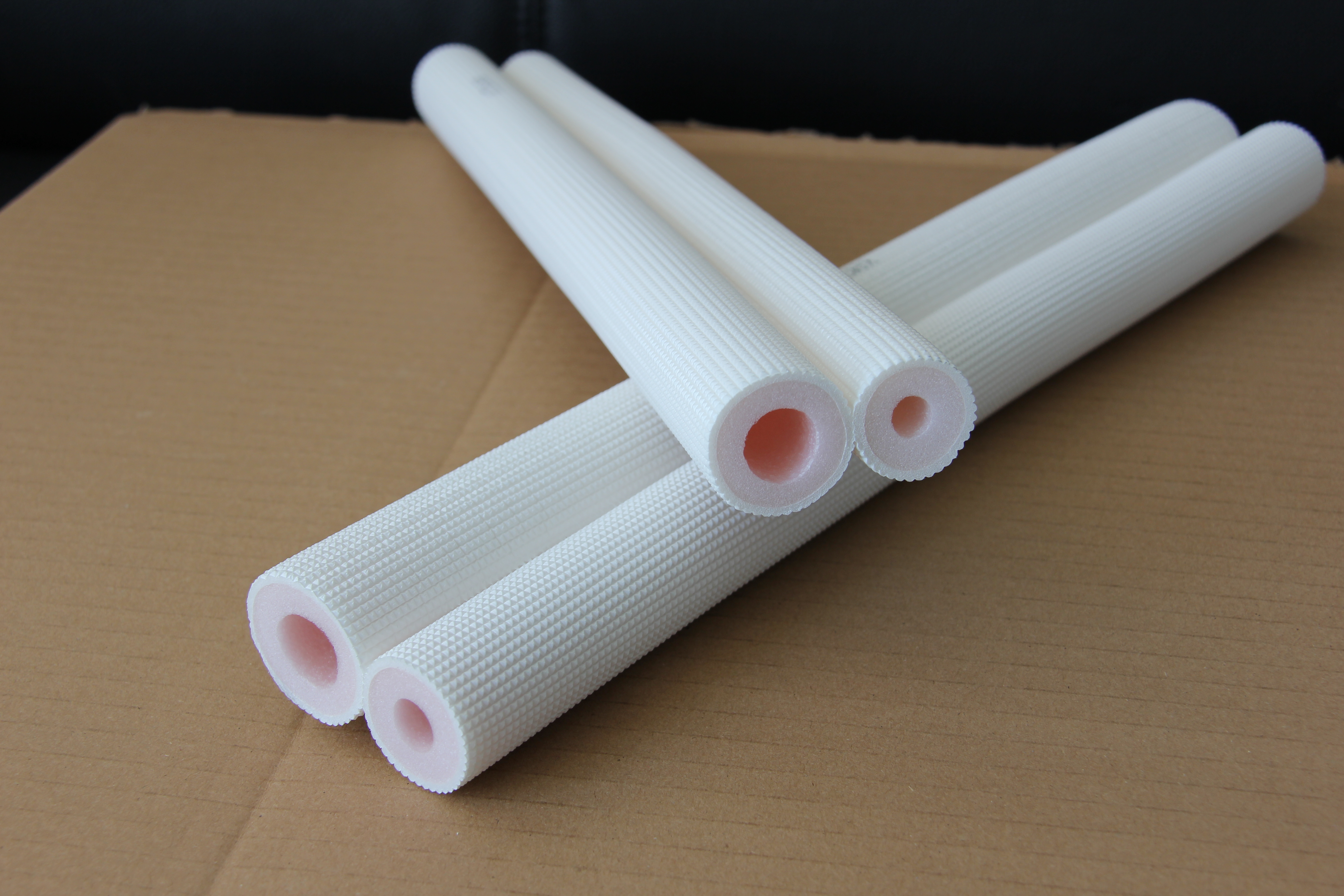 Factory Price 1/4 5/8 Air Conditioner Spare Parts Pancake Twin Pair Coil Insulation Pipe