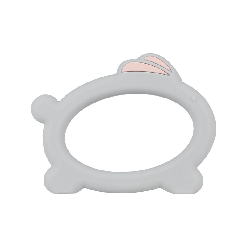 KASU Hafly Rabbit SIlicone Baby Teethers Set
