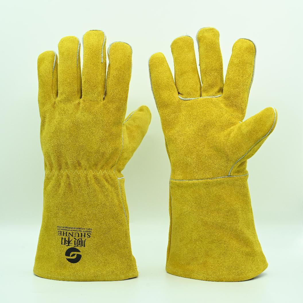 cow leather welding gloves