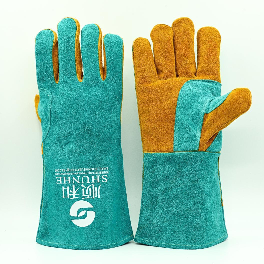 cow leather welding gloves