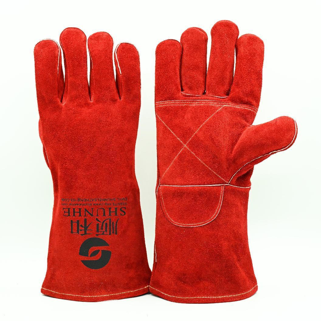 cow leather welding glove