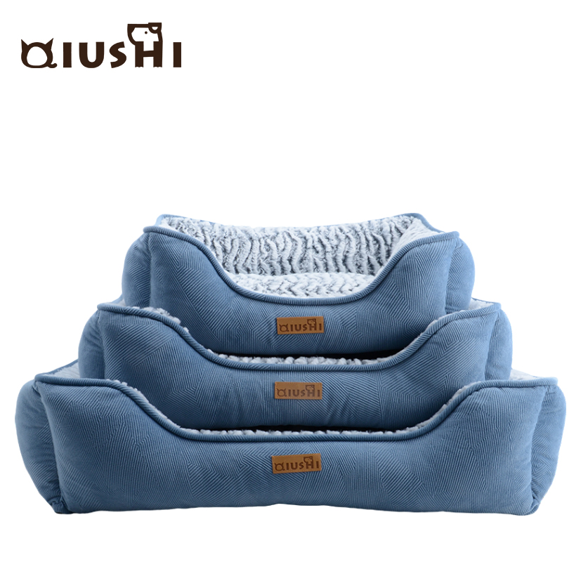 Manufacturer Wholesale Warm Dog Beds, Cat Kennel Teddy Pet Nest Pet Supplies Padded Winter Pet Beds