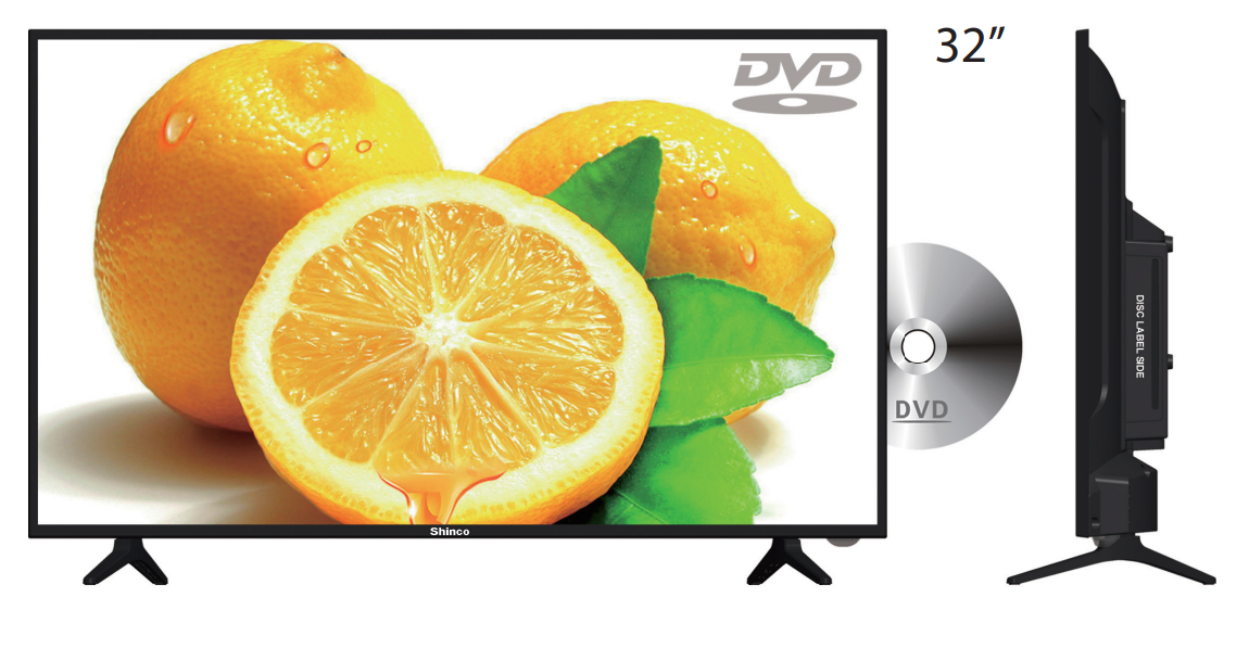 24" LED TV Webos With Dvd Combo