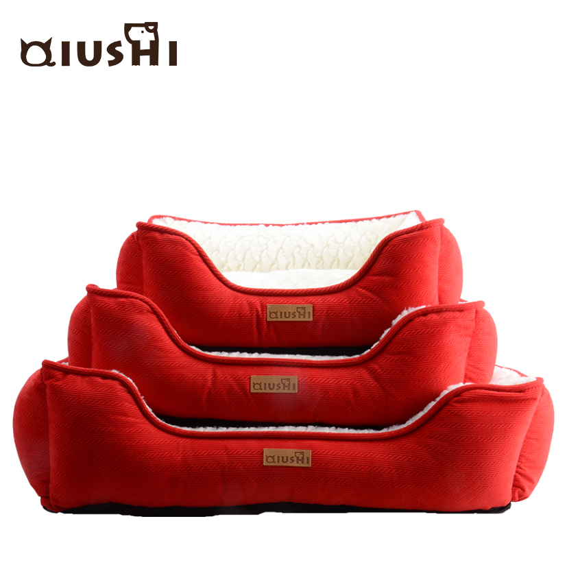 Manufacturer Wholesale Warm Dog Beds, Cat Kennel Teddy Pet Nest Pet Supplies Padded Winter Pet Beds