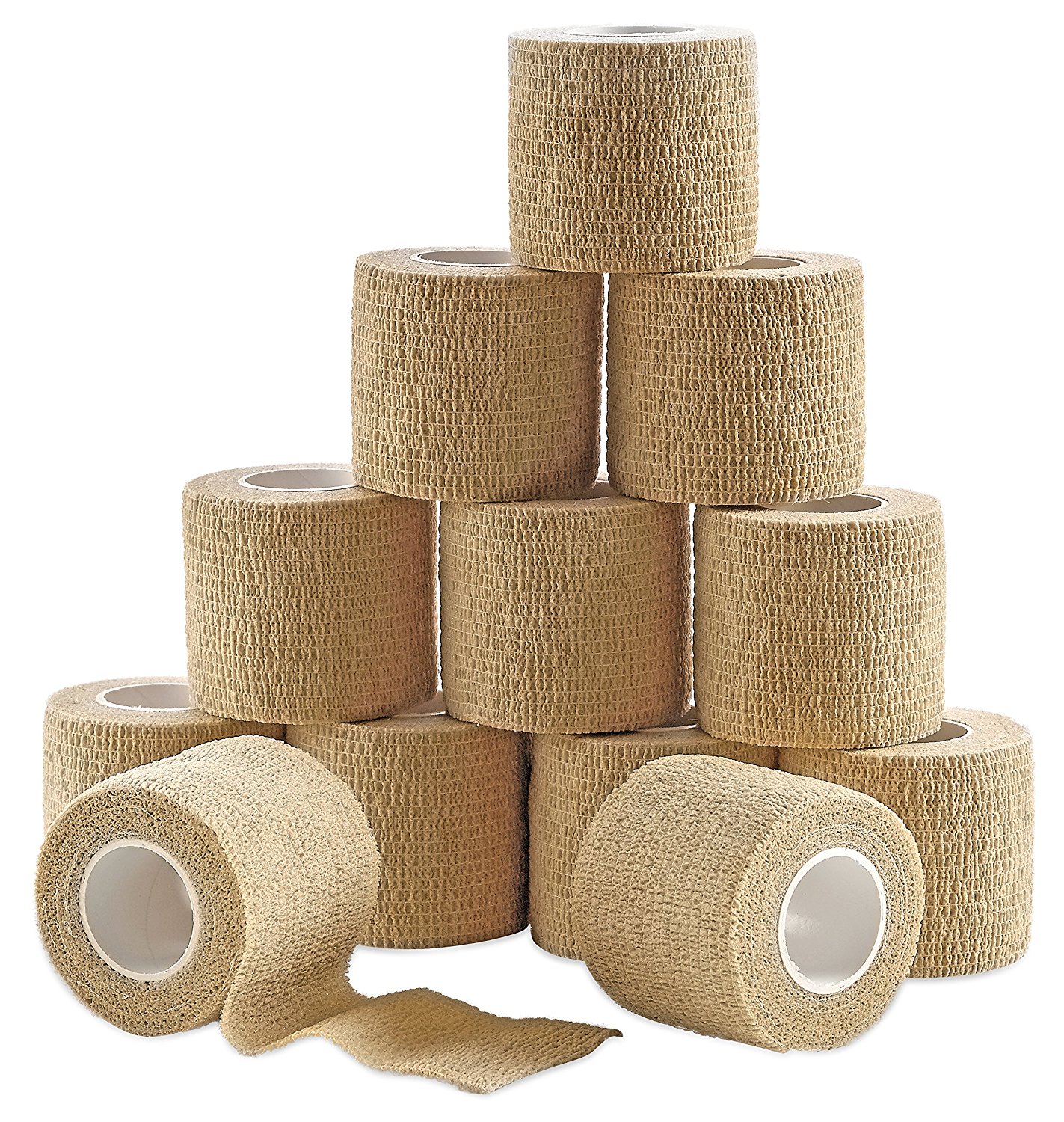 Non cohesive bandage coban