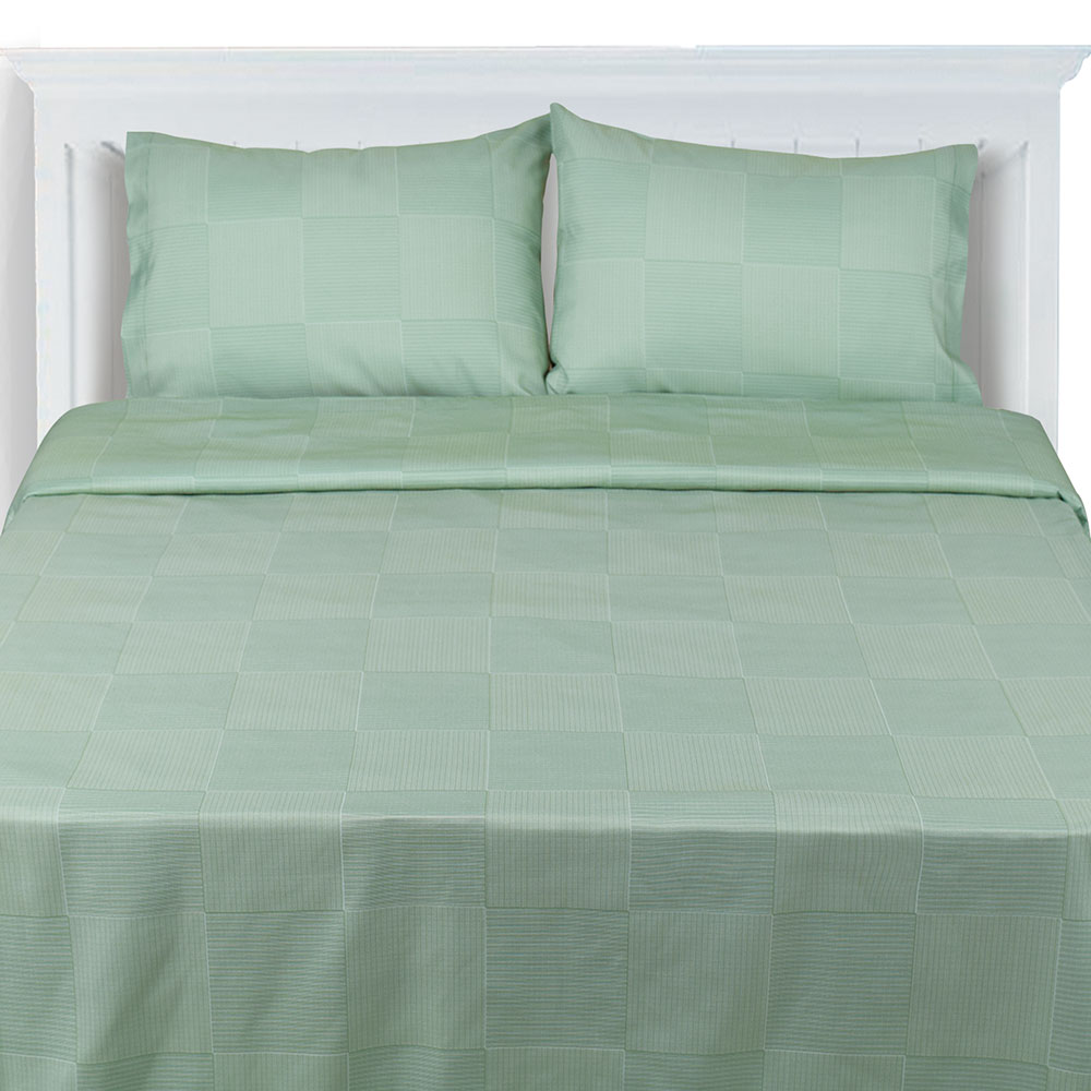 100% microfiber printed bed sheet set