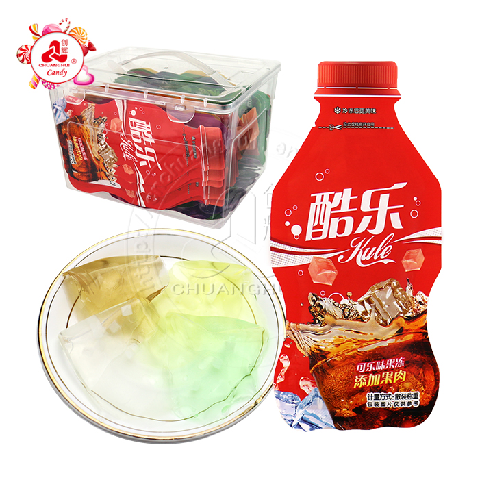 Assorted Kule soda flavor jelly pudding slices