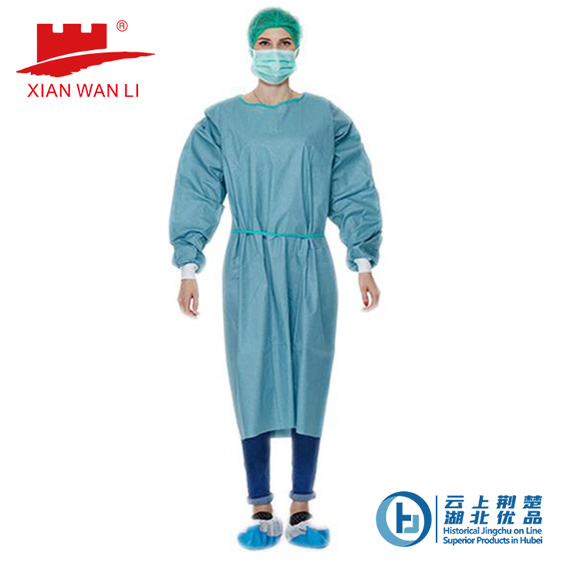 Spunlace Surgical Gown