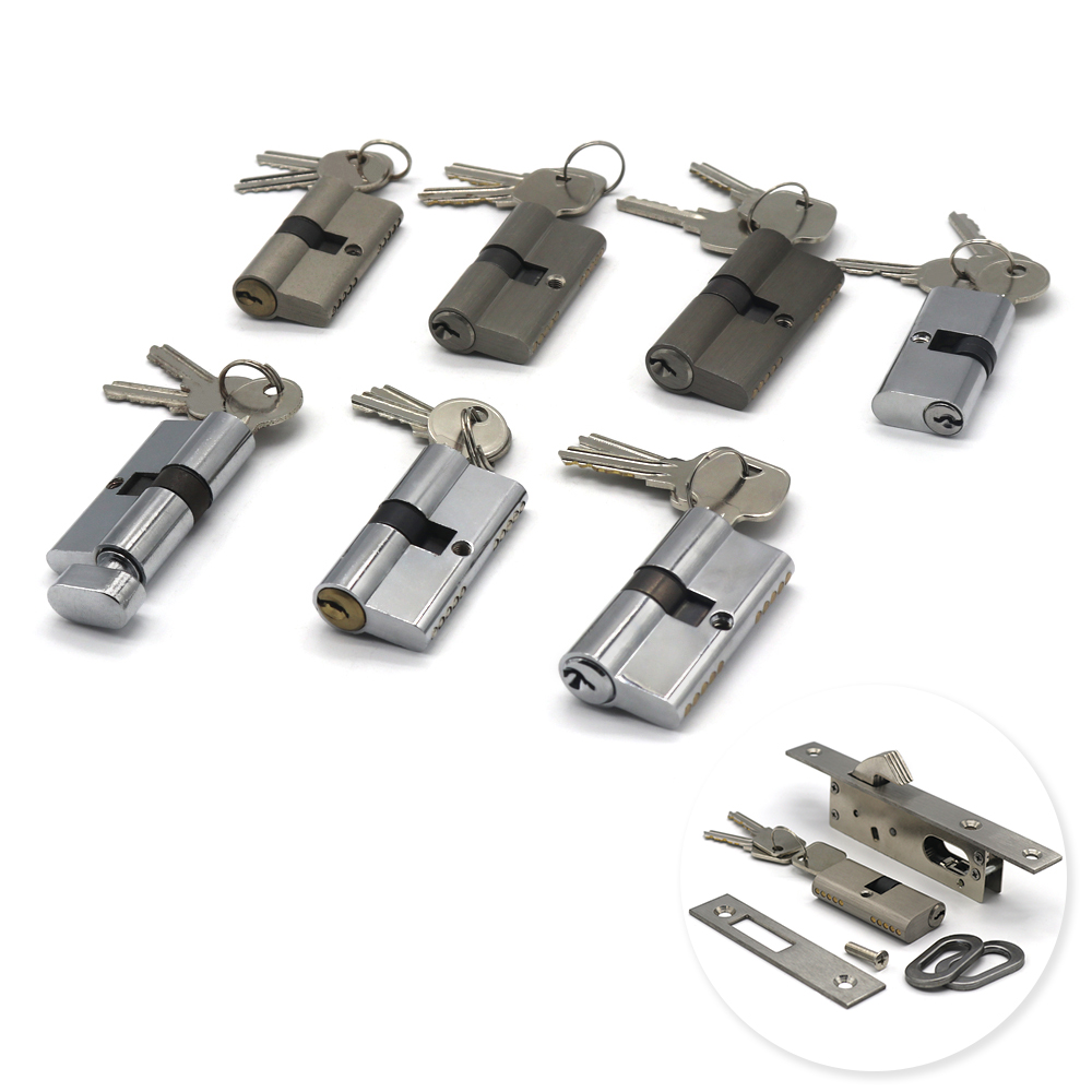 Security mortise lock cylinders