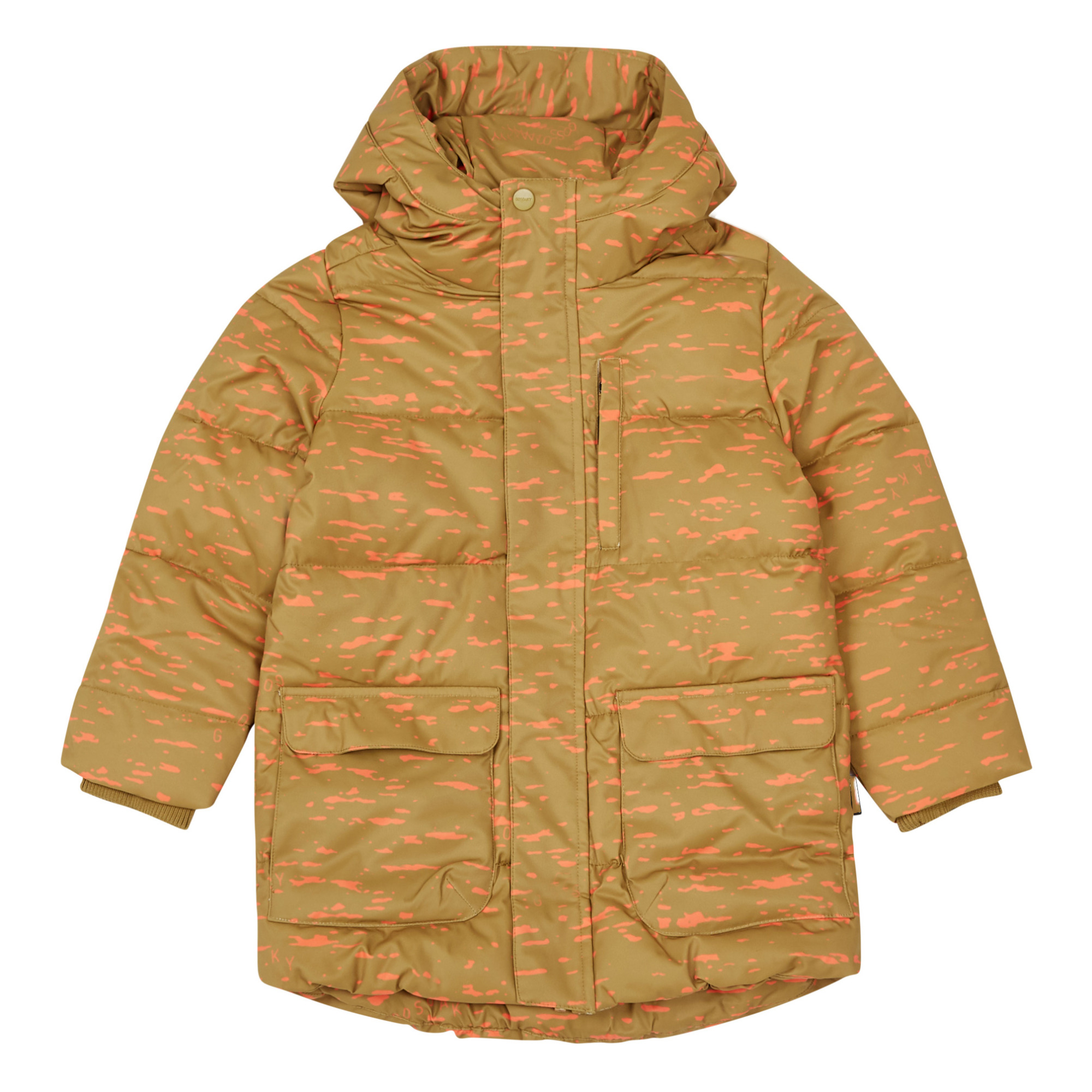 Outdoor windproof custom logo warmth baby puffer jacket kids winter jacket