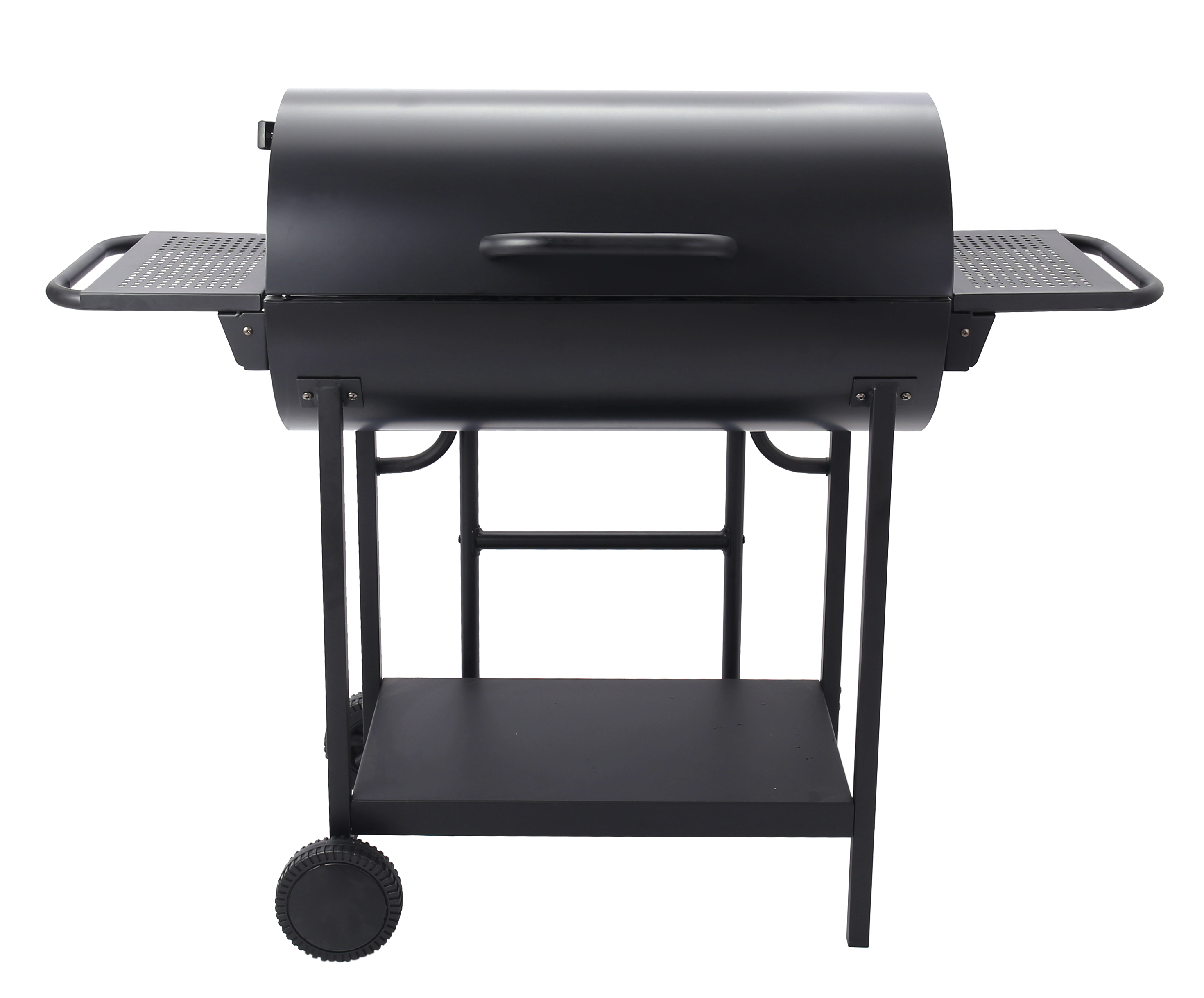 JCT Double Barrel Charcoal bbq Grill