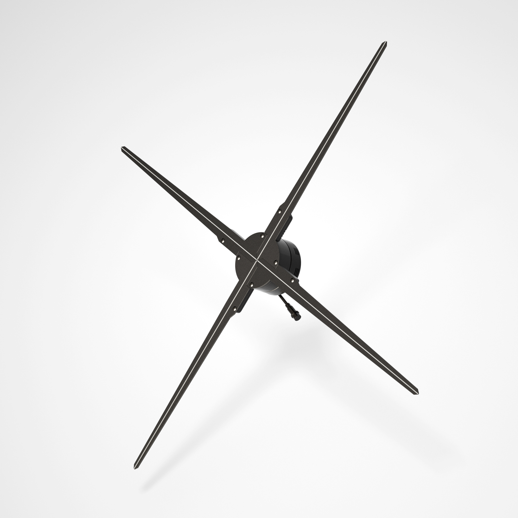 100CM HD 3D LED FAN Audio Cloud Sync Full Function