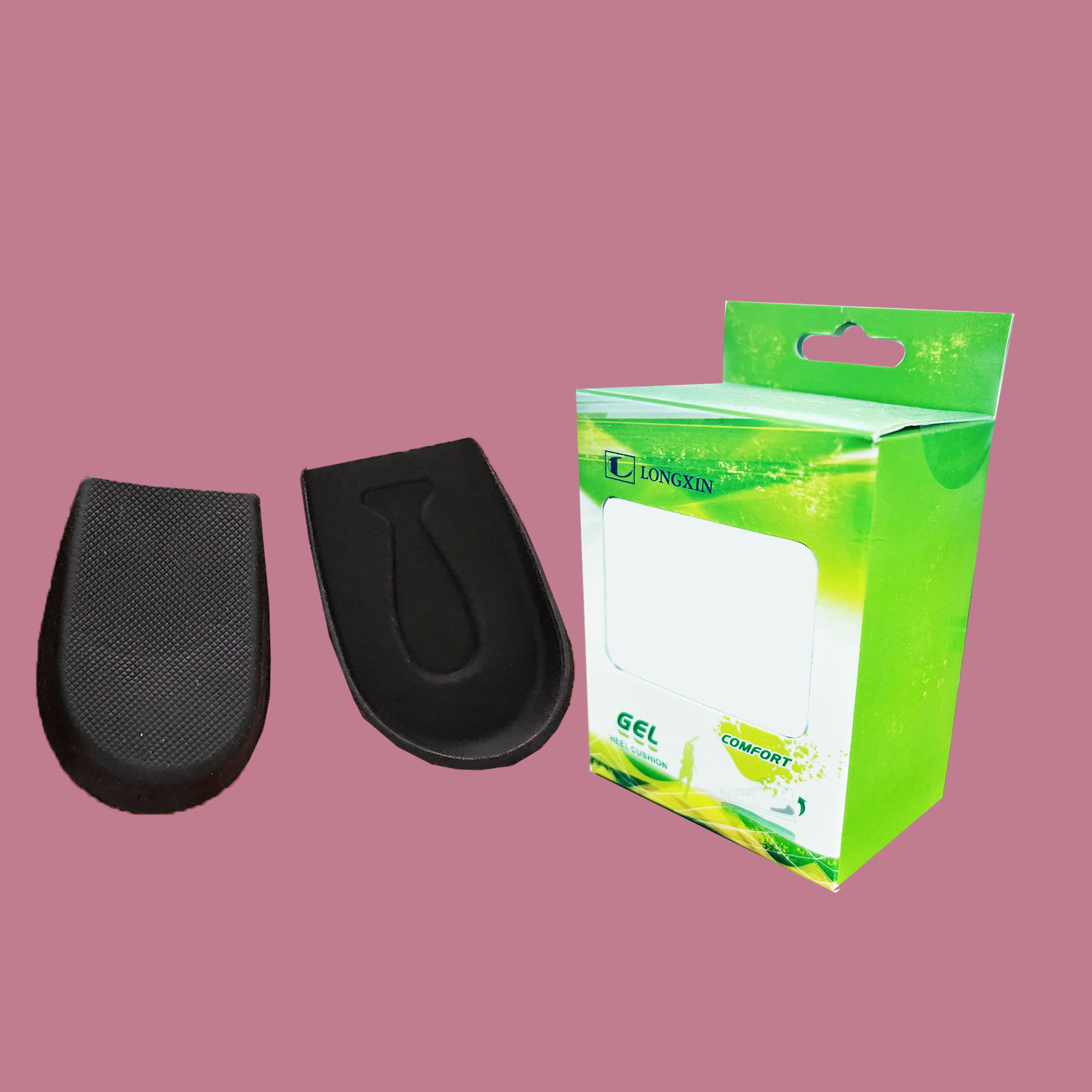 Plantar fasciitis silicone gel arch support pads