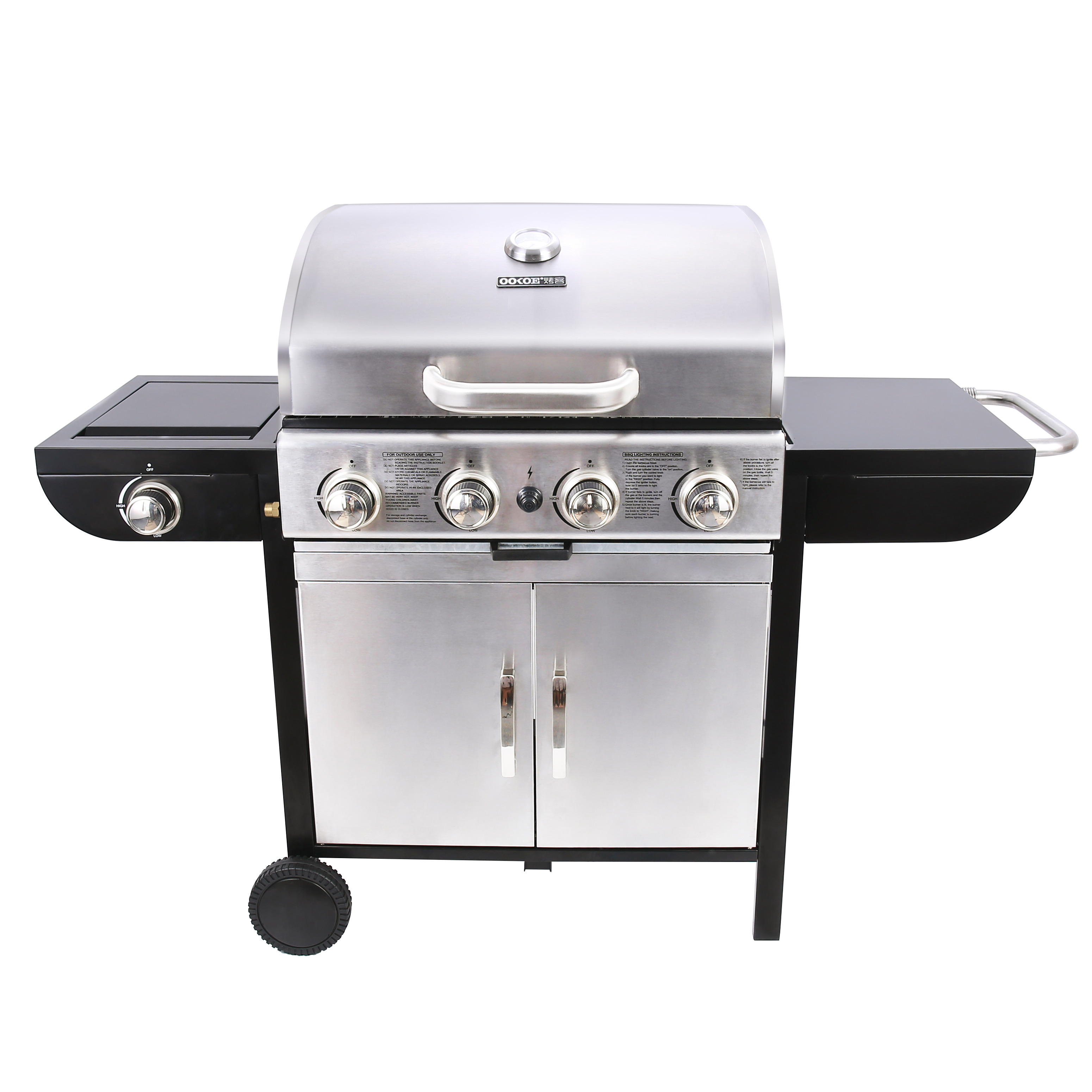JCT CE Hot-Selling Stainless Steel Gas BBQ Grill