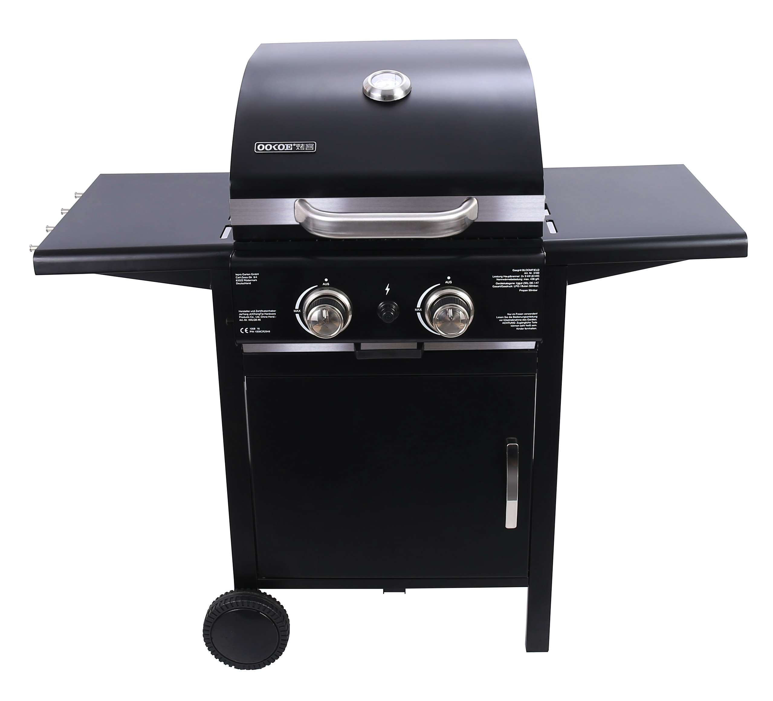 JCT 2 Burner Gas bbq grill