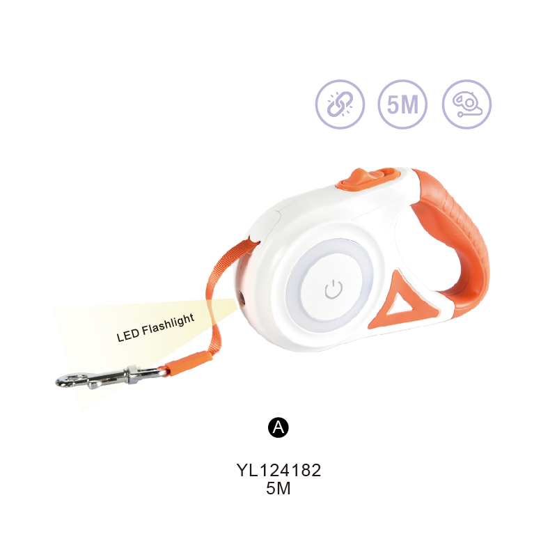 LED dog leash