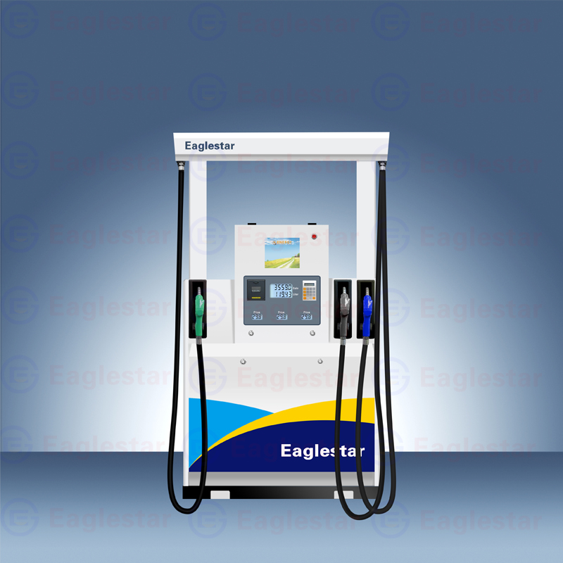 EG2022 fuel dispenser Non resettable electromagnetic totalizer 7-7-5 LCD display, 8-8-6 optional