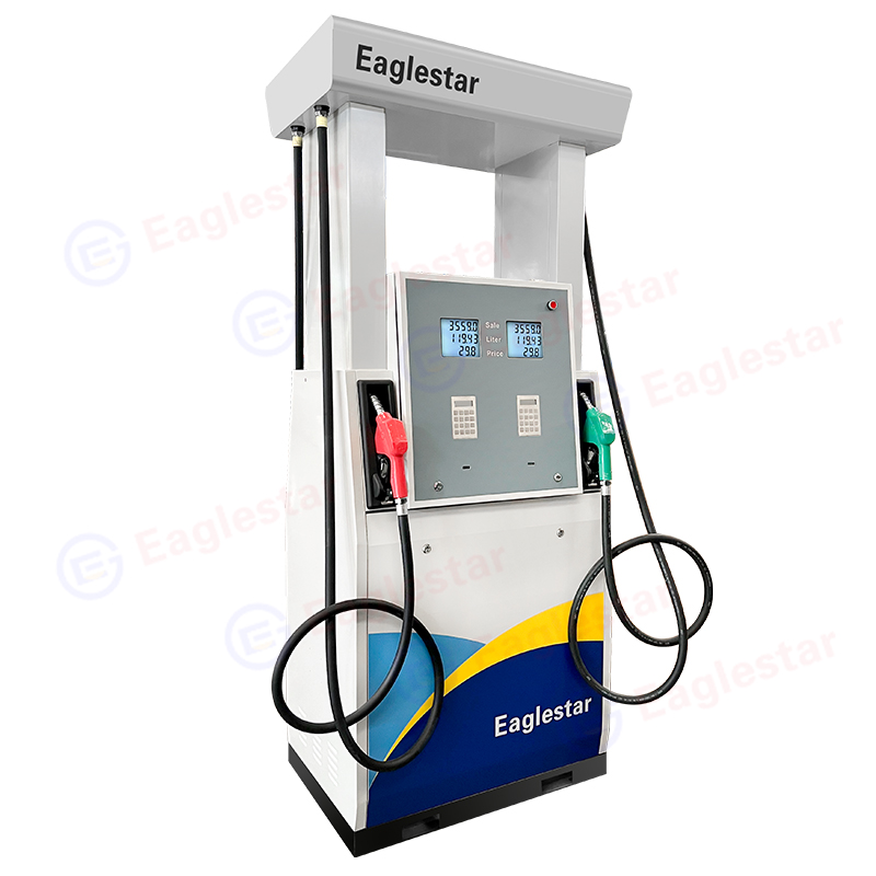 EG2022 fuel dispenser 7-7-5 LCD display, Suction or submersible 380V or 220V explosion proof motor