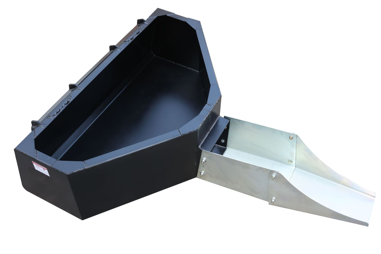 Skid Steer Mud Hopper Concrete Bucket