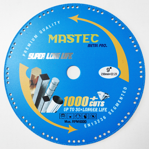 Vacuum brazed rim diamond saw blade metal Cutting Blades 9 Inch Cut Off Wheels
