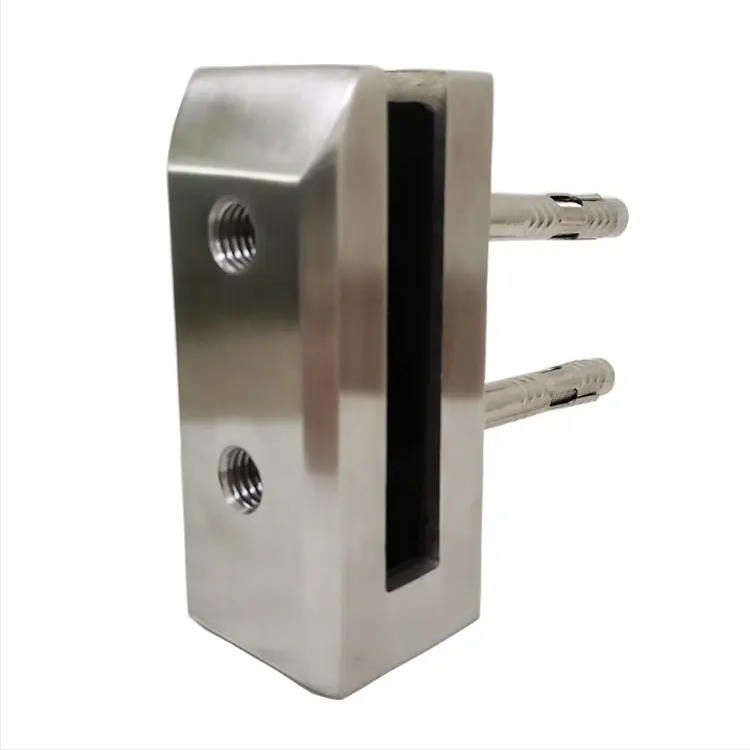 Wall mounted glass spigot side mount glass railing spigot
