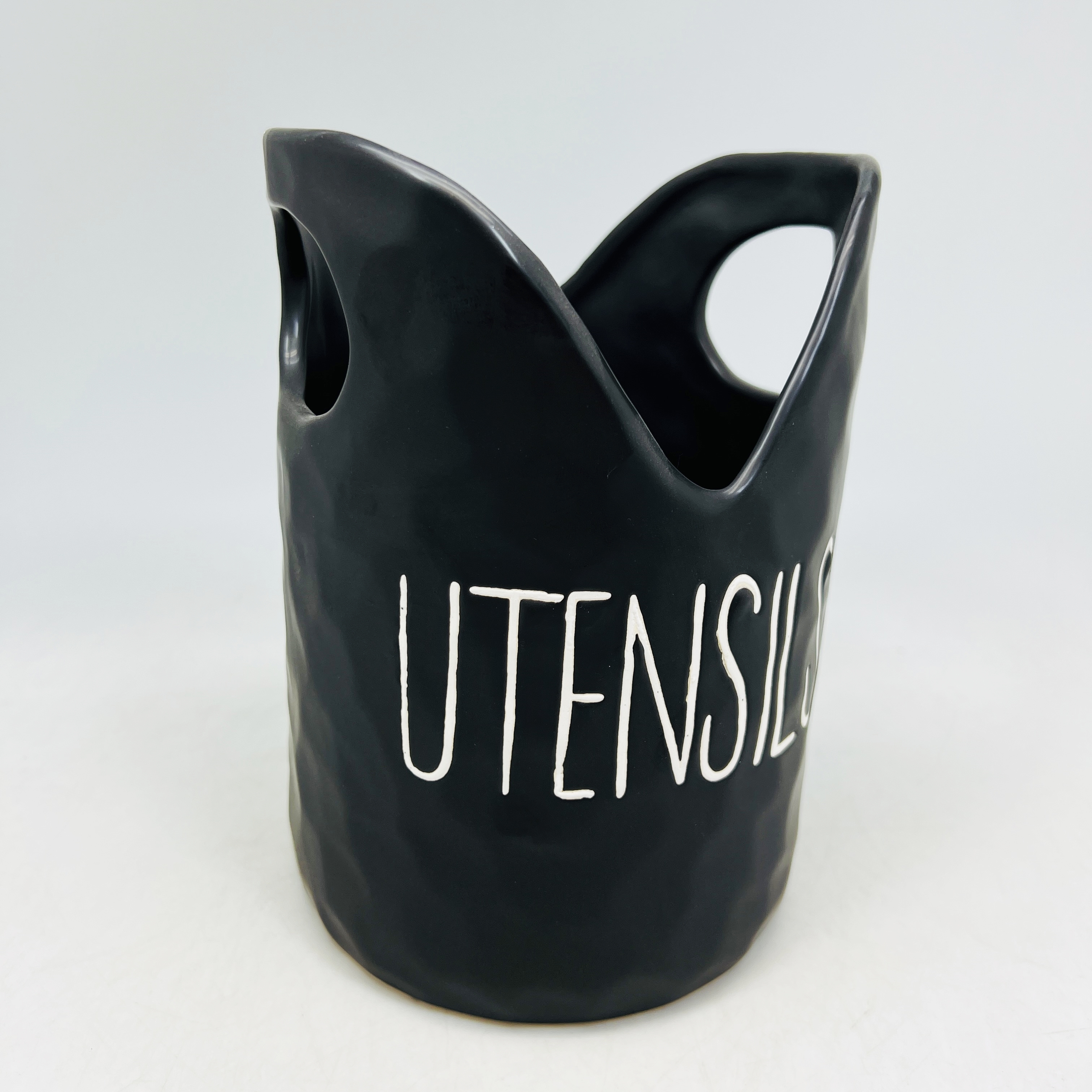 Ceramic utensil holder, Nordic style, kitchen supplies