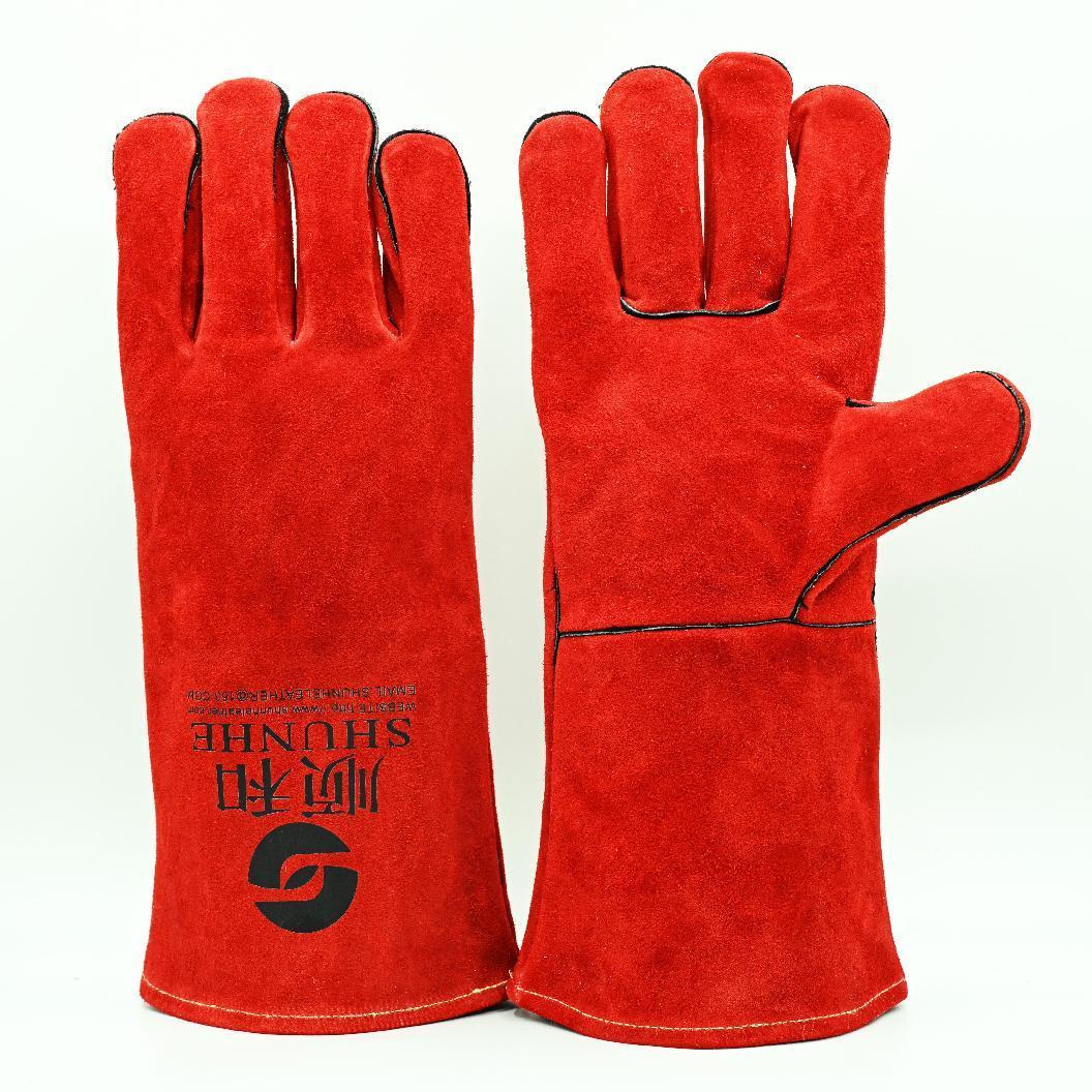 cow leather welding gloves