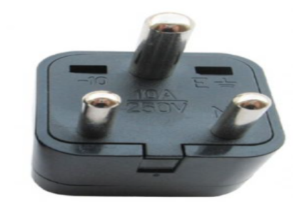 three-pin plug
