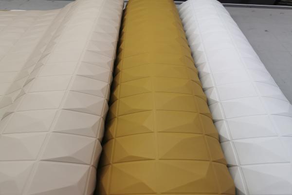 PU leather wallpaper
