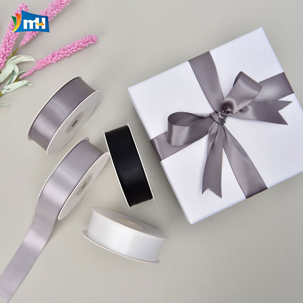 Grey Series Single Face Satin Ribbon