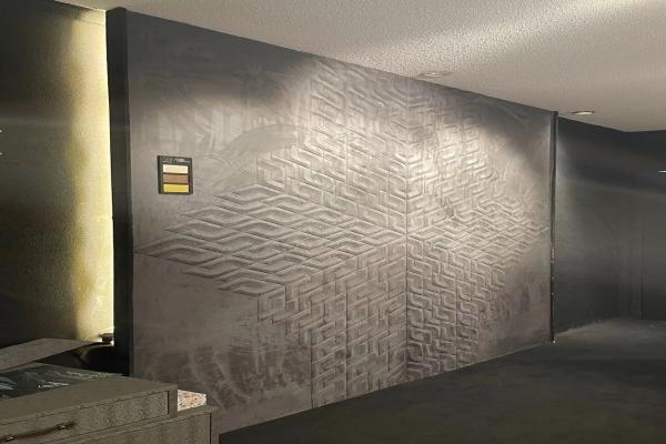 PU leather wallpaper