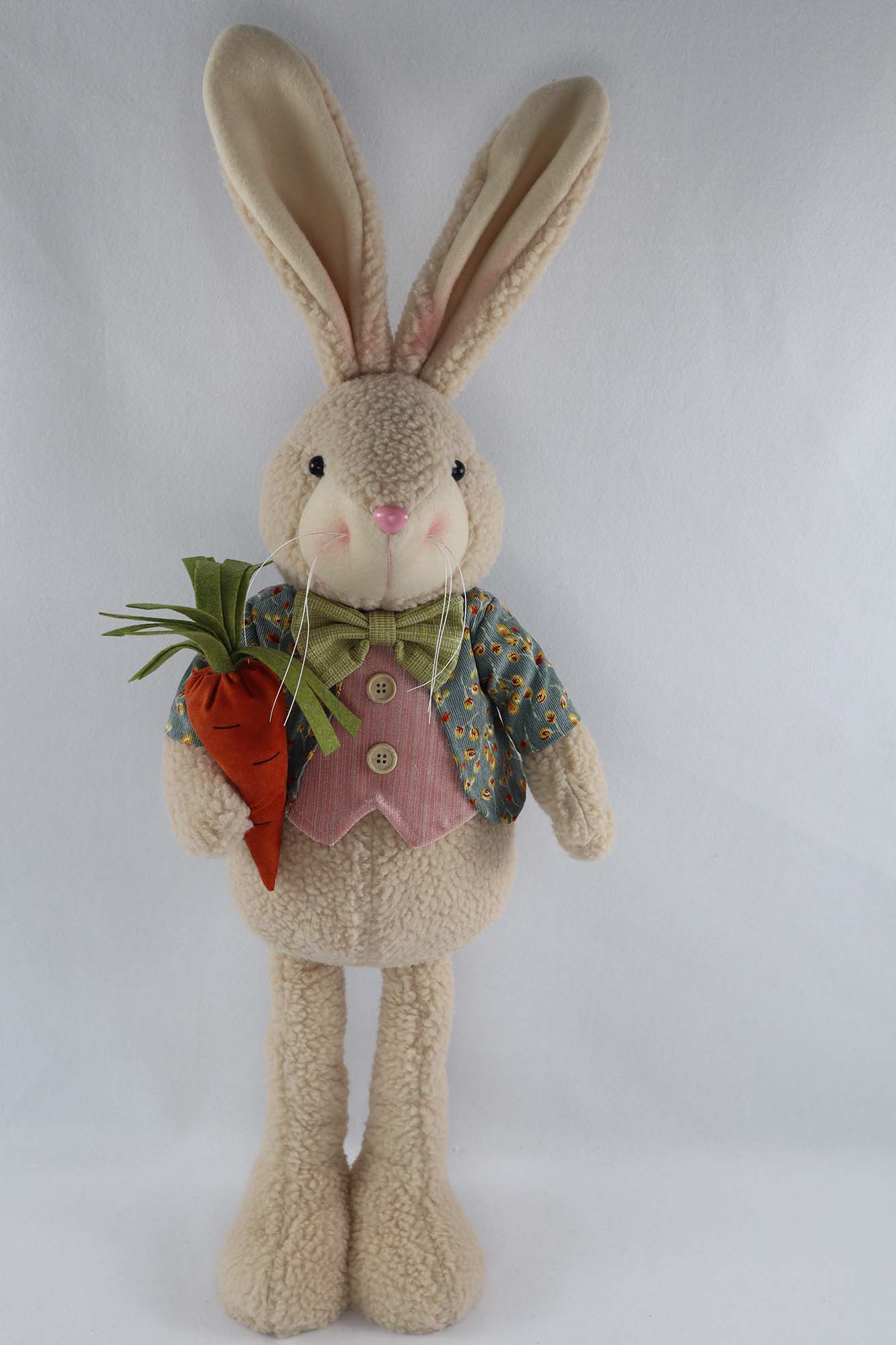 Rabbit Decorations - Spring Gift - Floral cloth
