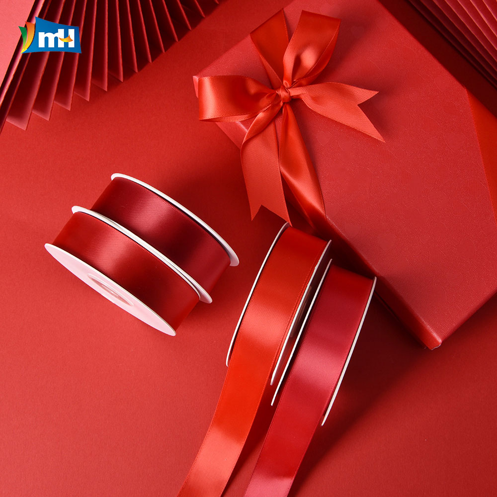 Red Series Single Face Satin Ribbon