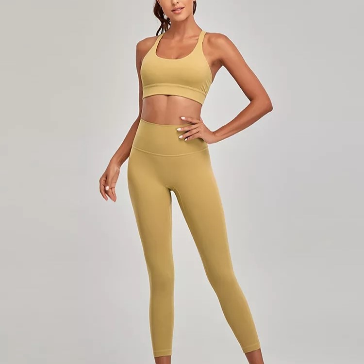 Yoga sports bra set