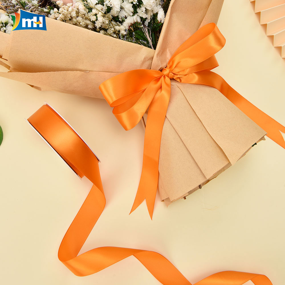 Yellow Series Single Face Satin Ribbon