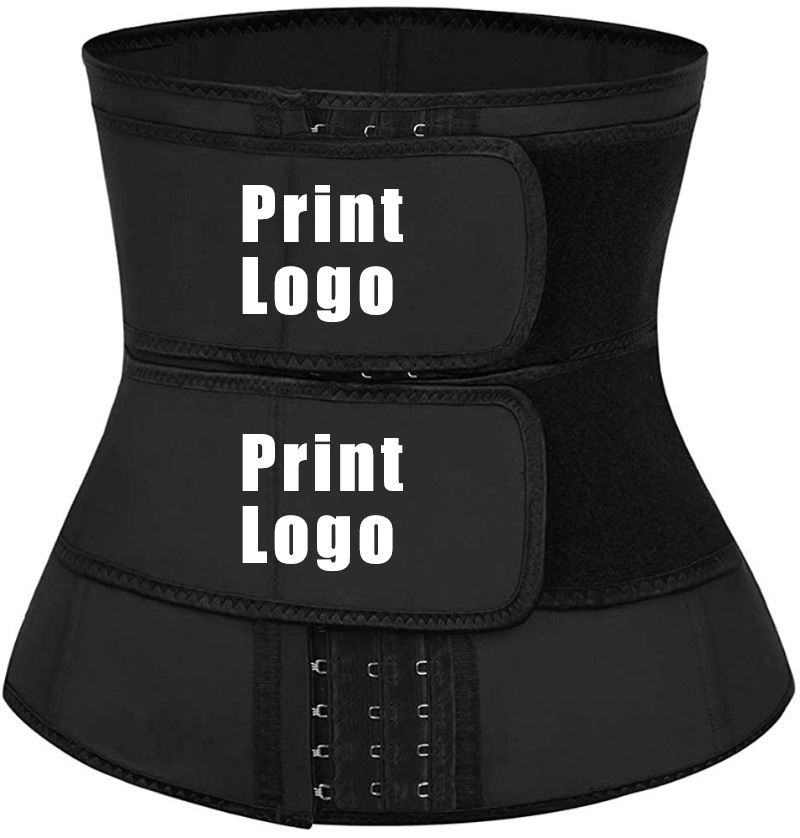 Black Belt Compression Corset Waist Trainer Women's Shaper