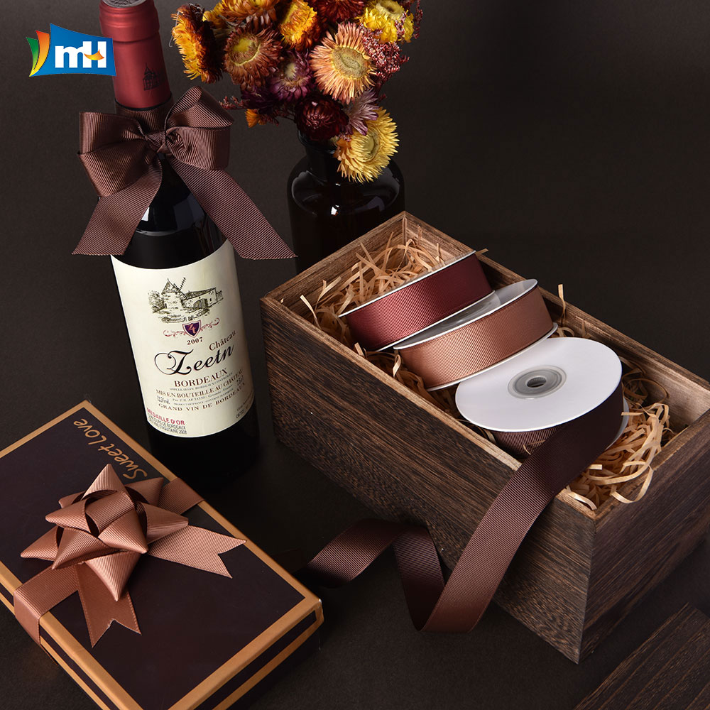 Brown Series Grosgrain Ribbon