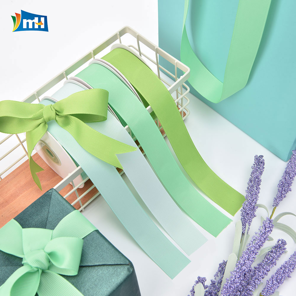 Light Green Series Grosgrain Ribbon