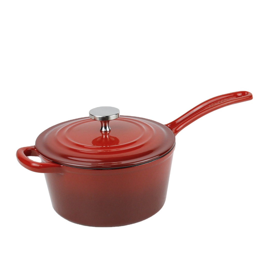 Cast iron milk pot