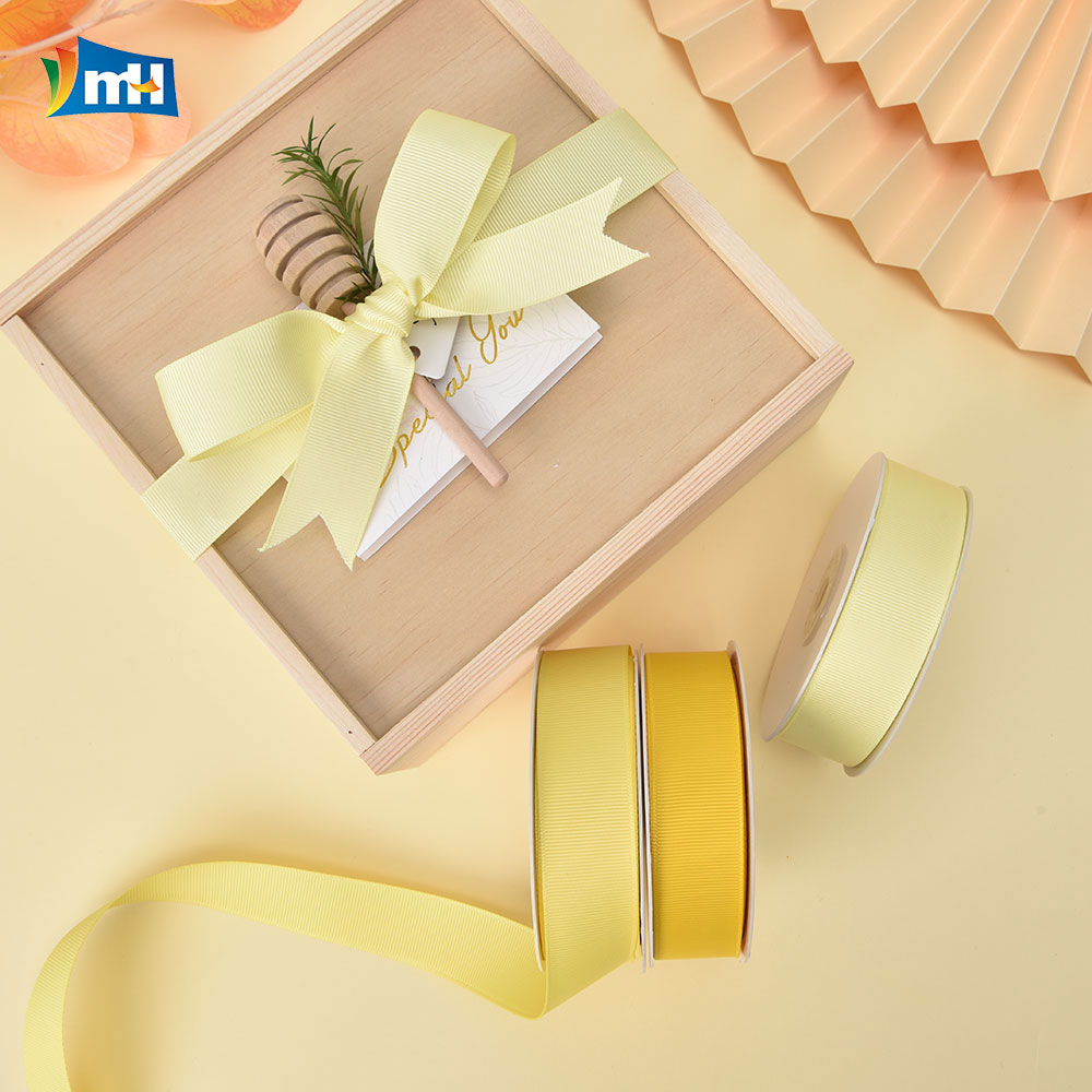 Yellow Series Grosgrain Ribbon