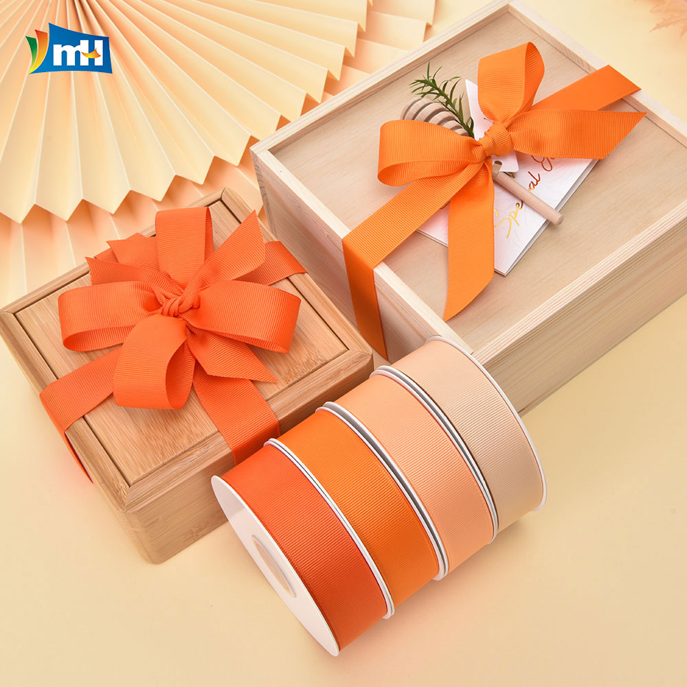 Orange Series Grosgrain Ribbon