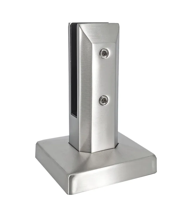 Aleader stainless steel adjustable frameless 1/2 inch 12mm railing ss2205 pool fence glass spigot