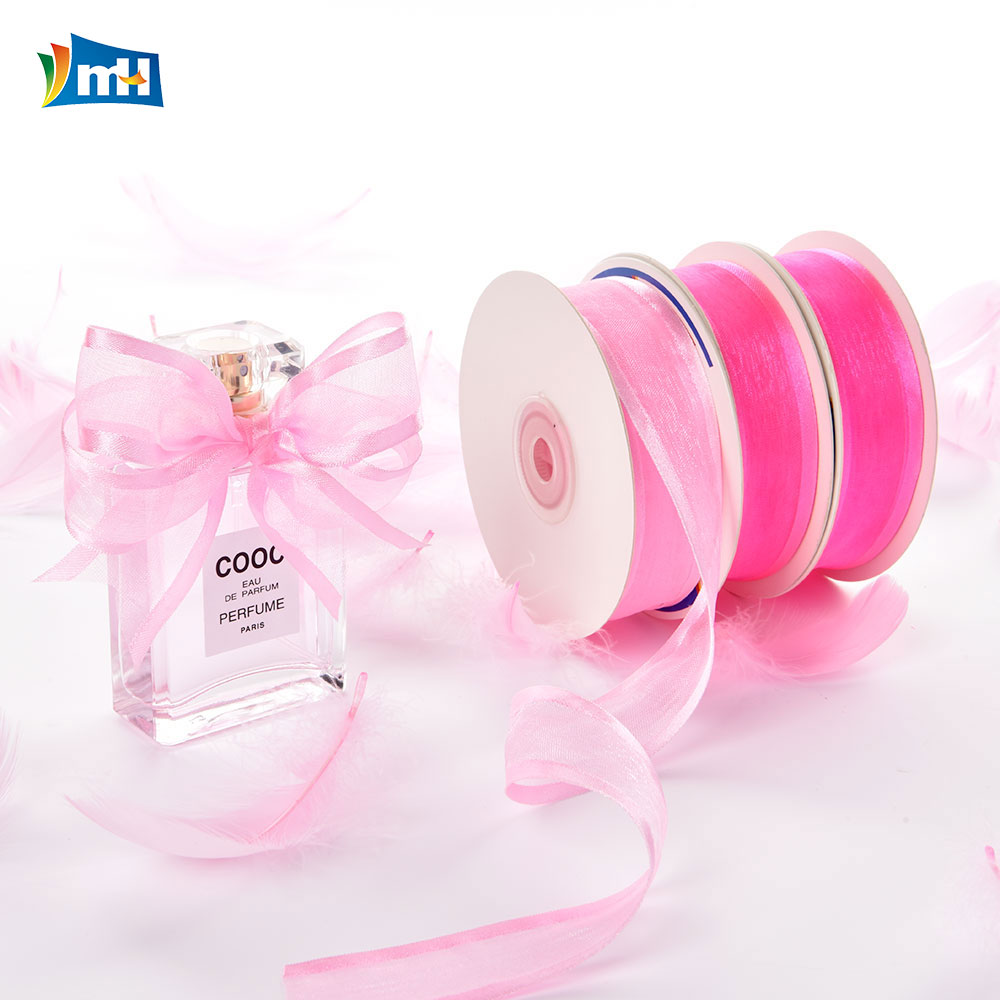 Satin Edged Organza Ribbon